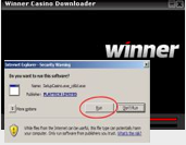 установка программы Winner Casino